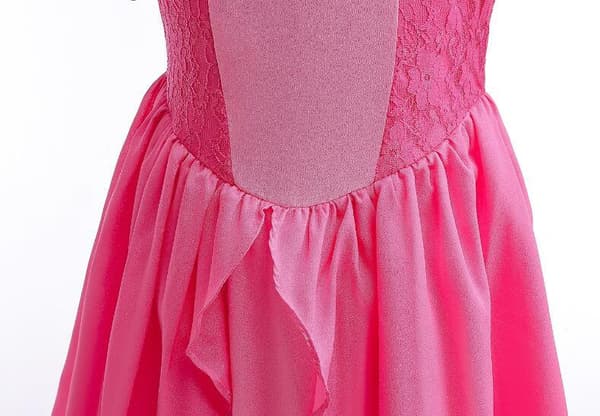 Pigekjoler i Pink til Jul - Prinsessekjoler Pink 100CM