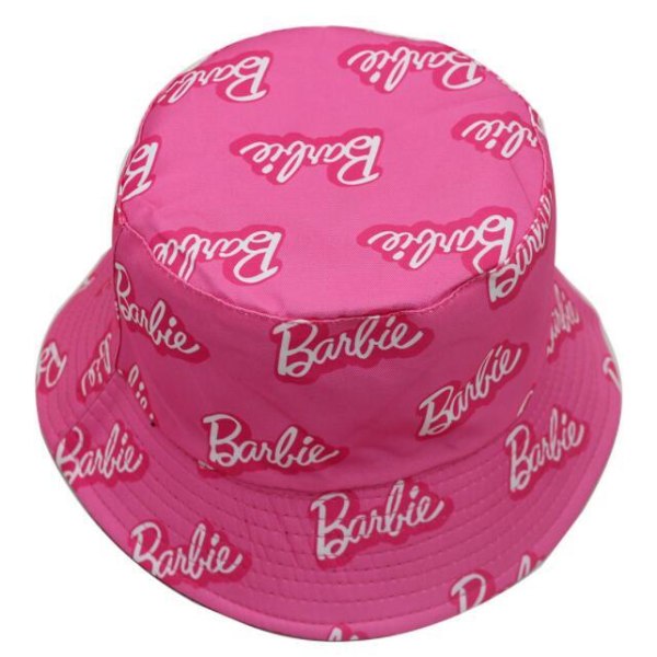 Rosa Tryckt Fiskehatt Solhatt Style 1