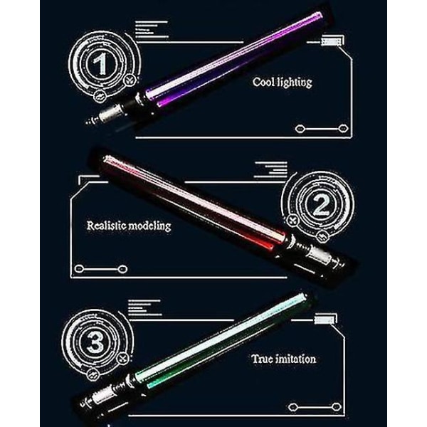 Laser Sword Lightsaber Double Sword Katana present till pojke