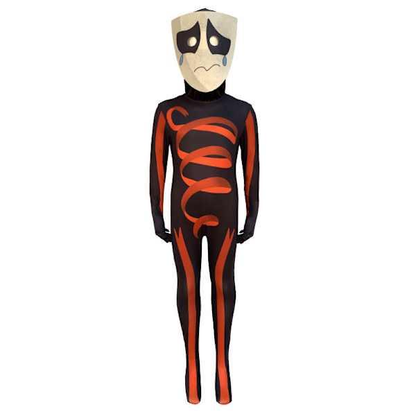 Digital Circus Kostyme for Barn Pomni Kostyme Jumpsuit Style 1 170