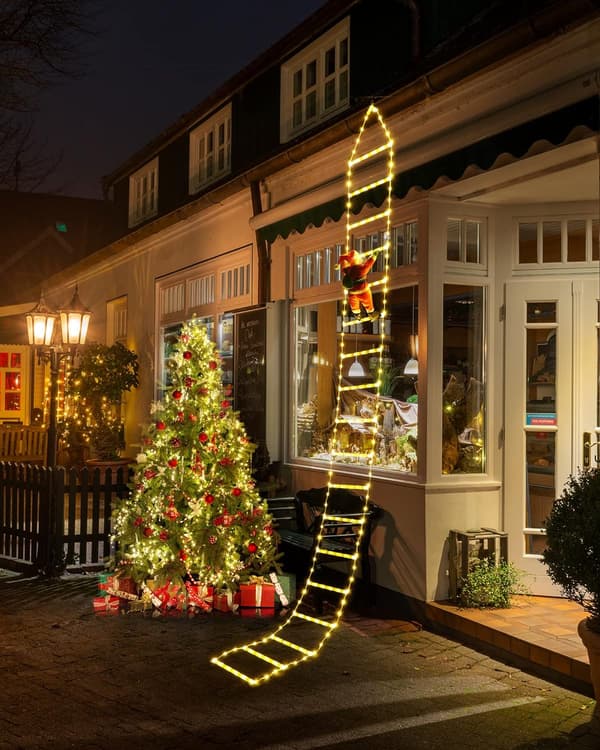 LED-julkulor 3 meter Julkulor Stege Ljus Warm White