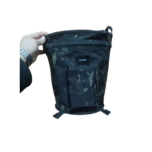 Bärbar utomhusförvaringshink lätt att installera camouflage color