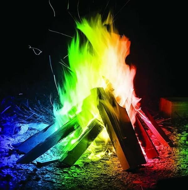 Farveændrende Pulver til Bonfire Night Magic Three-pack