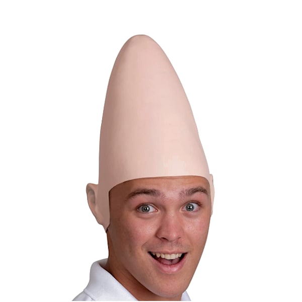 Skeleteen Alien Cone Bald Head, Weird Costume