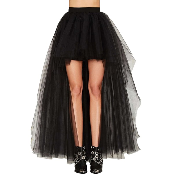 Dame High-Low Lang Tutu Tulle Skørt 2XL