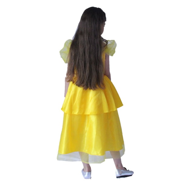 Piges Prinsessekjole Cosplay Halloween Kostume 130