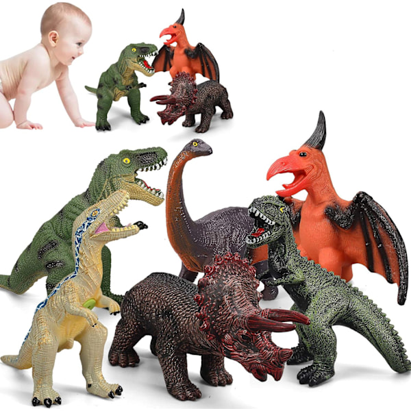 Simulerings-Dinosaurmodel Kreativ Dinosaur Legetøj