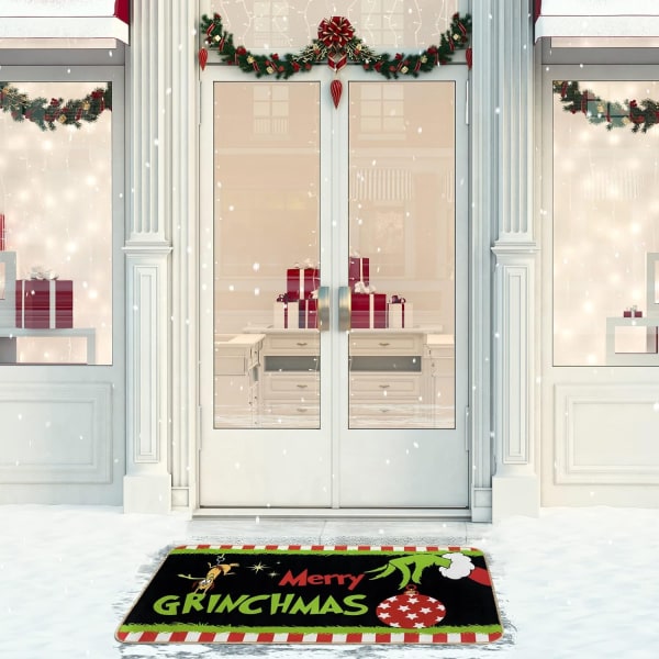 Julepynt Dørmatte Dekorativ Jul Ferie Inngangsdør Matte Style 1 40*120cm