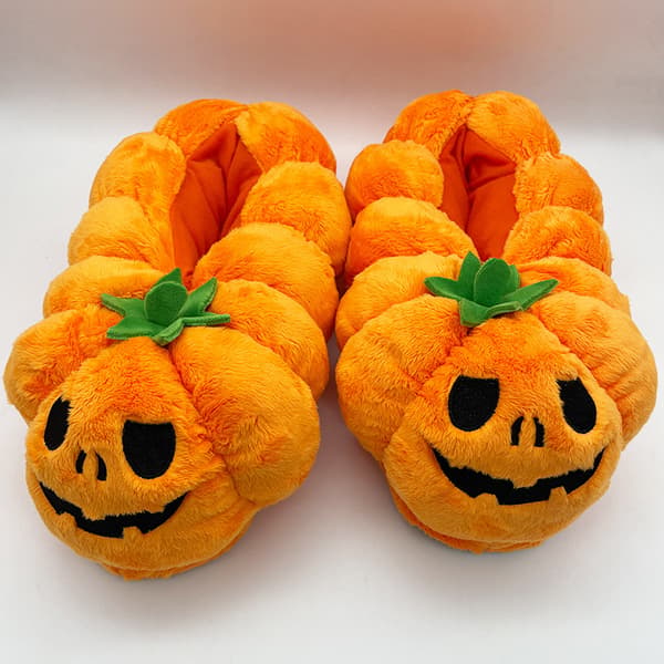 Naisten Plussinen Teddykarhu-Tossut pumpkins