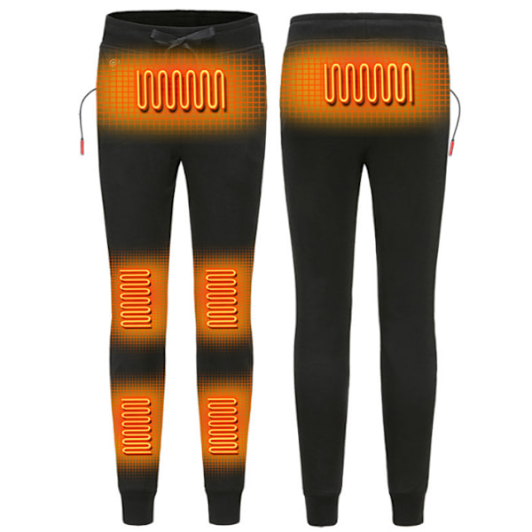 Män Kvinnor Heated Pants power exkluderat M