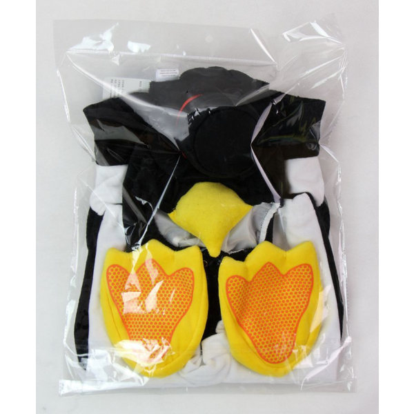 Baby Halloween Cosplay Tegneserieklær Dyrejakke Pels Body Penguin 100cm