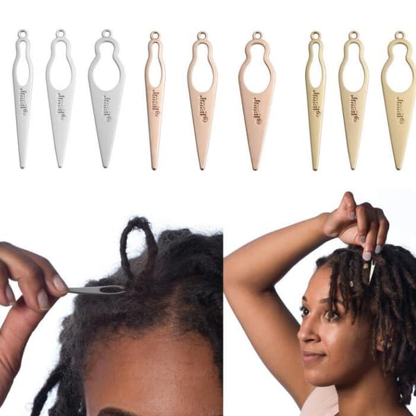 15 st Braid Crochet Wig Weaving Nål 15PCS