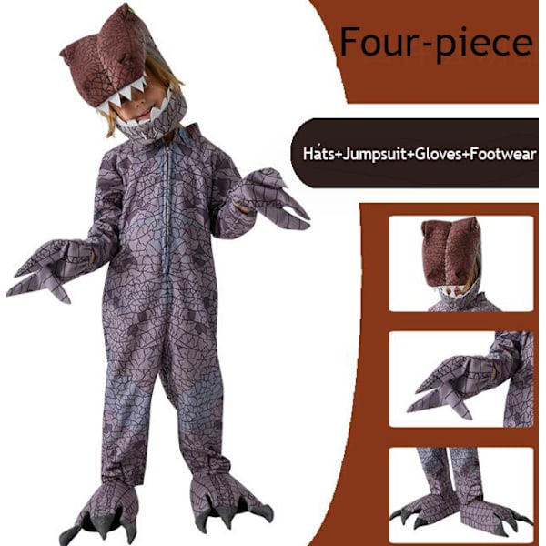 Sööt Piikikäs Lohikäärme Cosplay-asu Juhliin ja Esityksiin L