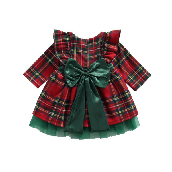 Baby Girl Julklänning Rosettklänning 100cm