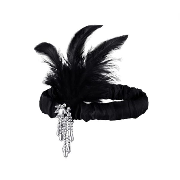 1920'ernes Flapper Tilbehør Gatsby Kostume Tilbehørssæt Set 3