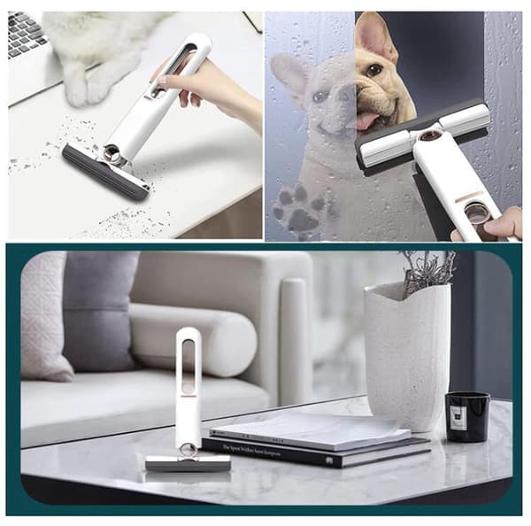 Bärbar självklämmande minimopp white