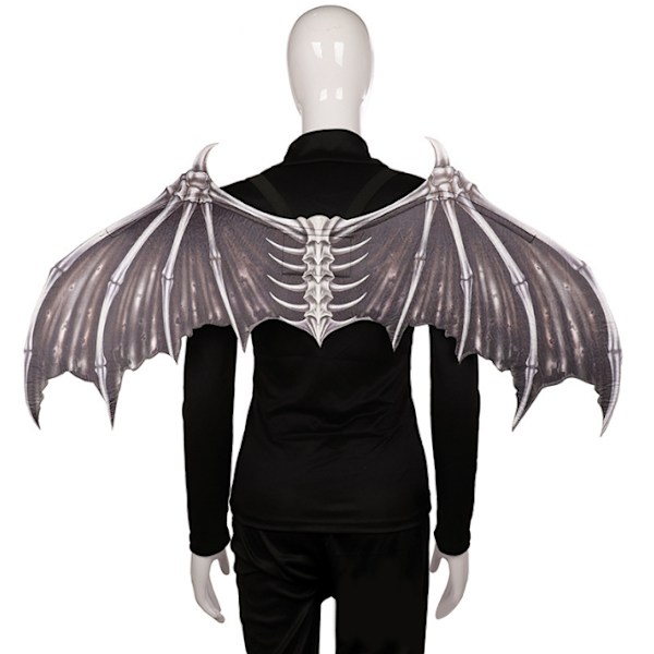 Halloween Devil Bone Wings Vikbara Party Cosplay Wings black