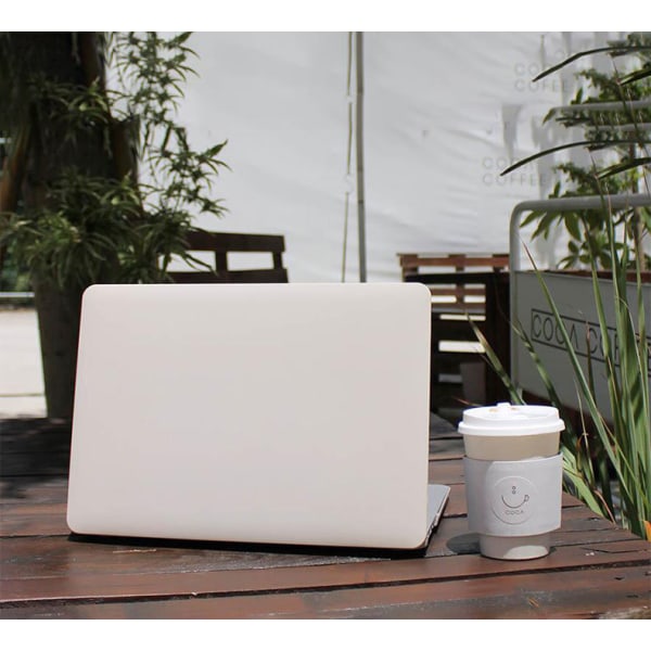 Beskyttende hardplastdeksel for MacBook Pink 2022 air13
