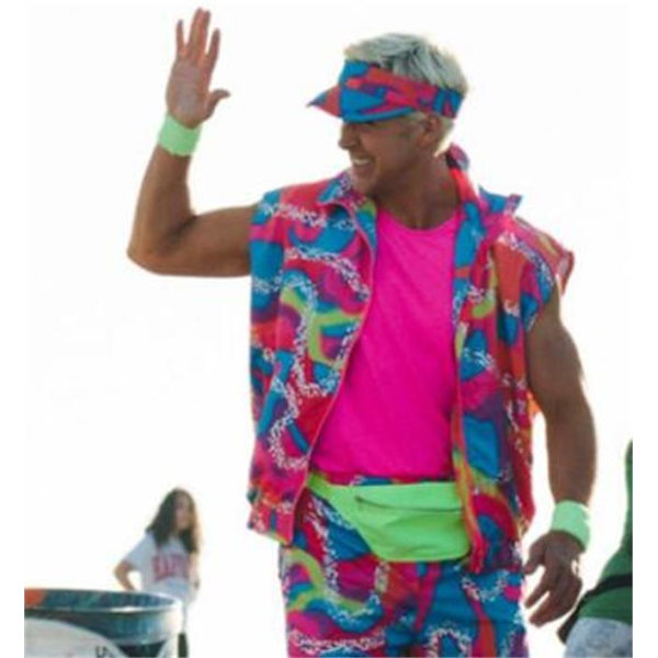 Ken Cosplay kostym set för män m