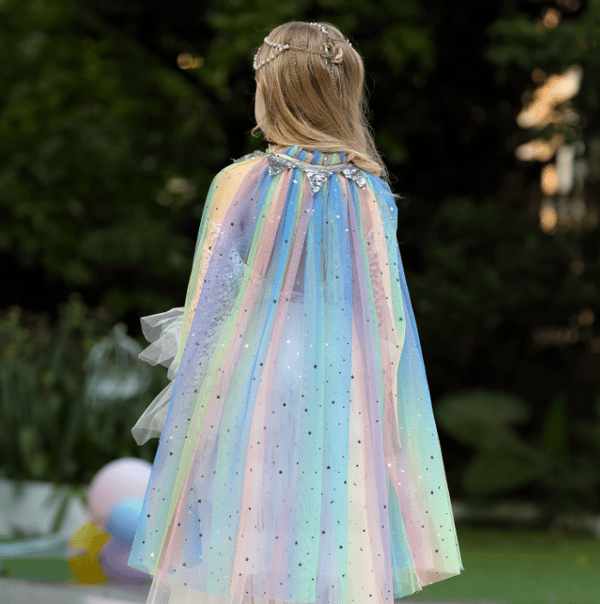 Prinsesskappa för små flickor Cape colour M