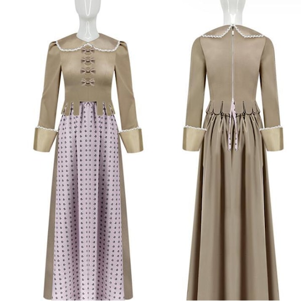 Adans Khaki Klänning Halloween Cos-Kostym Girl M