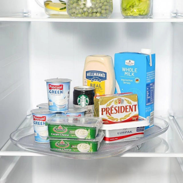 Skivspelare-arrangör för Kylskåp, Kyl för Skåp, Pantry, Bänkskiva L