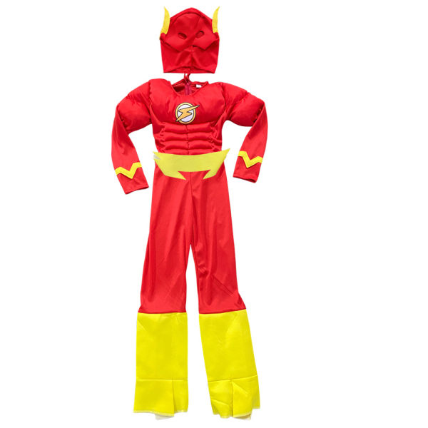 Comics Deluxe Muscle Chest The Flash Kostume til Børn L