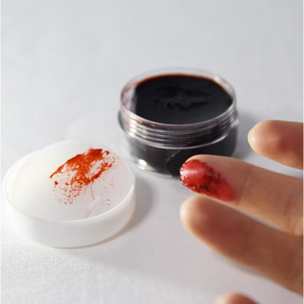 3 stk Simulert Blodplasmapasta Halloween Sminke White