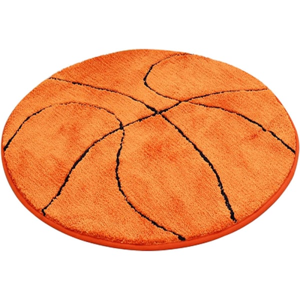 Barnmatta Basketboll Rund Matta Matta Golv Stolmatta C1