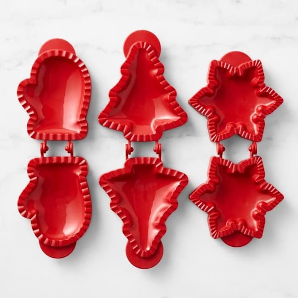 3 stk. Mini Pie Maker Julefest Bageudstyr 3PCS