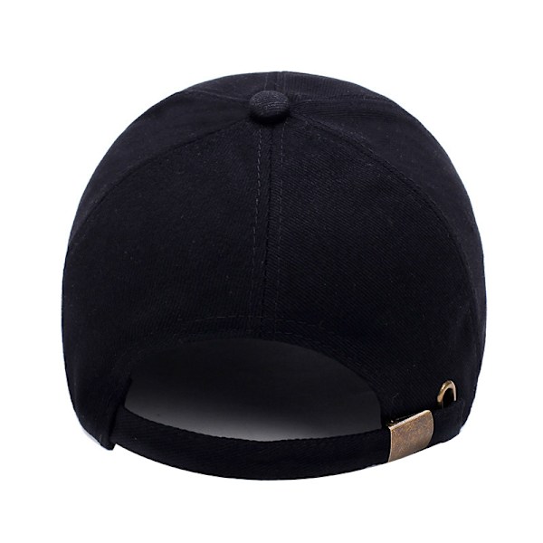 Herrtvättad enfärgad basebollkeps Army Green
