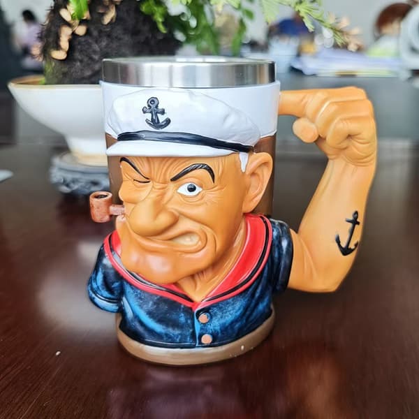 3D Popeye Voimamuki Lahja Miehille Q2