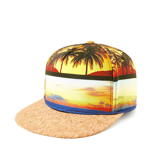Snapback hattar för män Flat Bill Hat cap color2