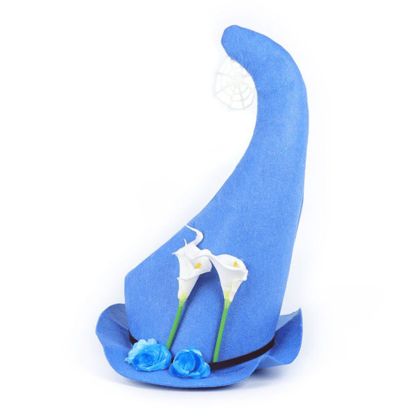 Vuxenhatt Häxhattdräkt blue