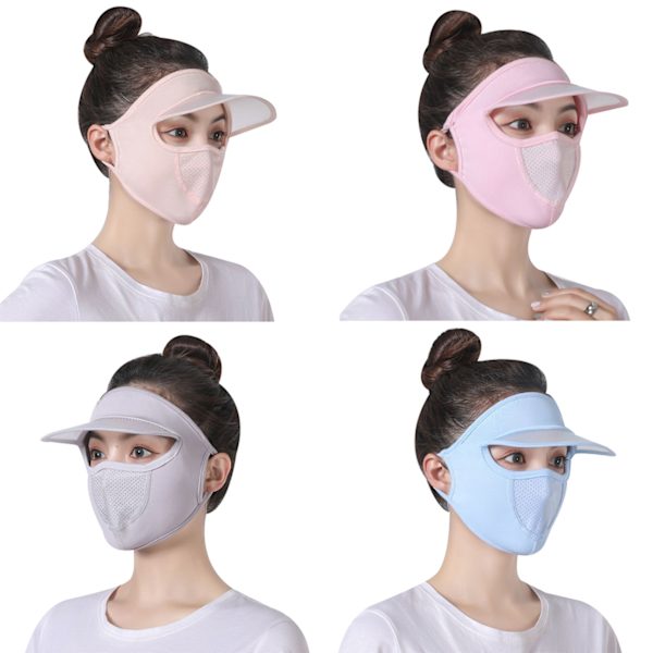 Sommar utomhus solskydd cap white