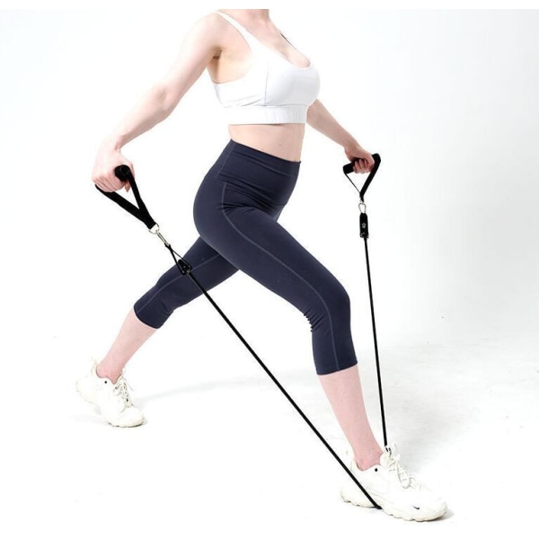 Resistance Bands Set, Träningsband, Handtag, Bärväska 200lb