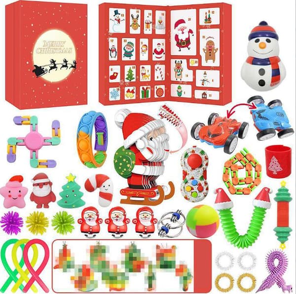 Julekalender Blindboks med Nedtelling Style 4