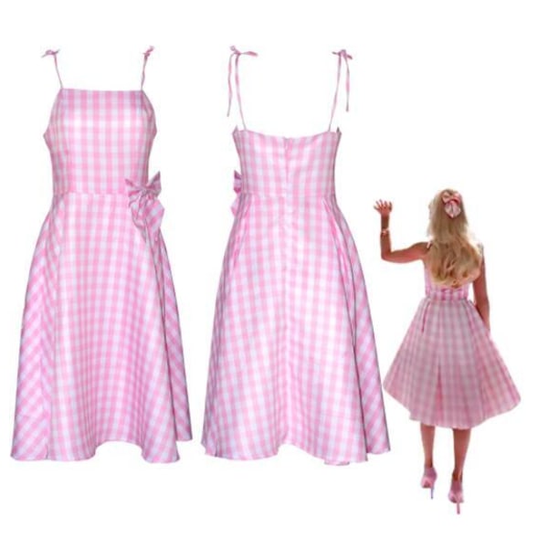 Cosplay Real Barbie Vuxen Klänning Kjol STYLE 2 M