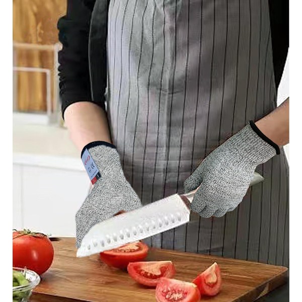 Kuttresistente arbeidshansker for kvinner og menn 22CM