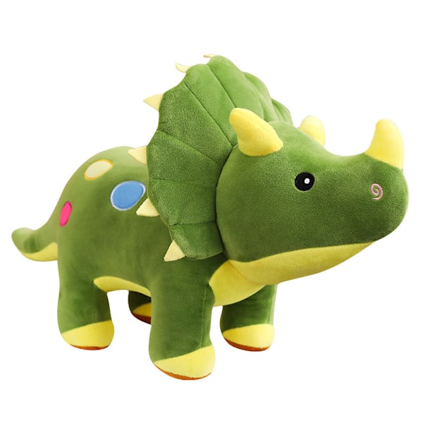 Dinosaur Plysdyr Blød Triceratops Plyslegetøj 100CM