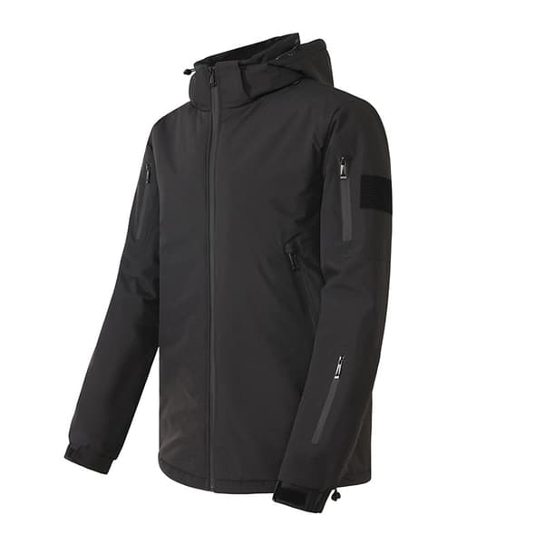 Opvarmet jakke til mænd, vinter udendørs softshell elektrisk varmejakke M
