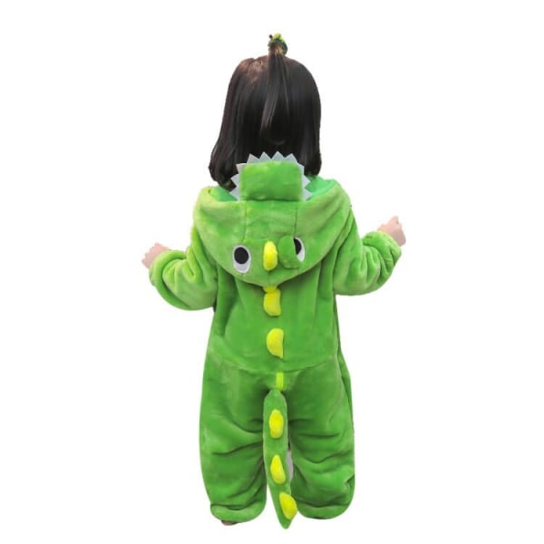 Barns gröna djur Onesie Baby Cartoon Pyjamas 100cm