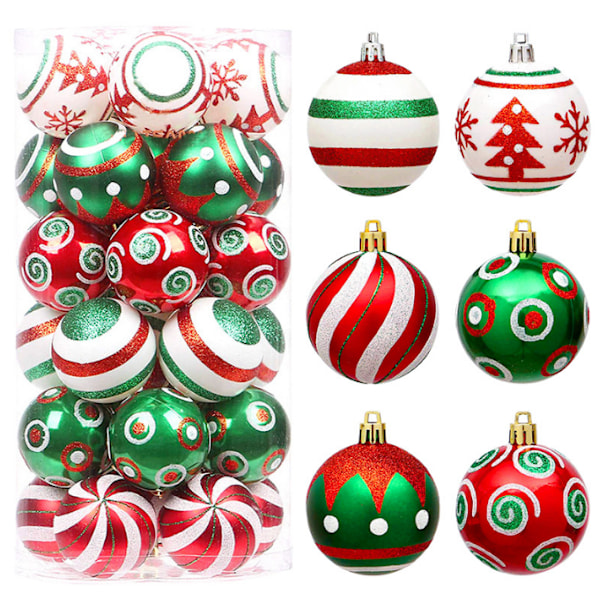 Juldekorationer Julgran hängande bollar