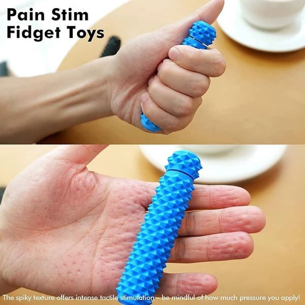 Fidgets Leker Spiky Grippie Stim Leker Angstavlastning