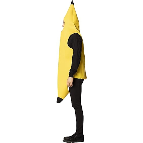 Tilltalande Banankostym för Vuxna Deluxe Set