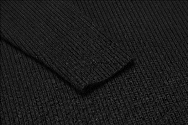 Hettegenser for menn med lang erme Black M