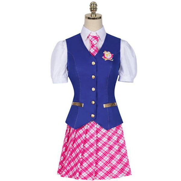 Barbie Cosplay Kläder för Kvinnor - Fullt Set för Vuxna Blue M