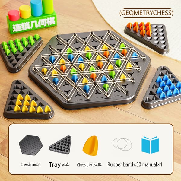 Kedjetriangel Schackspel, Geometriskt Schackspel
