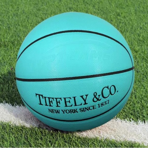 Tiffeely 5 Basketboll för inomhus och utomhus Blue