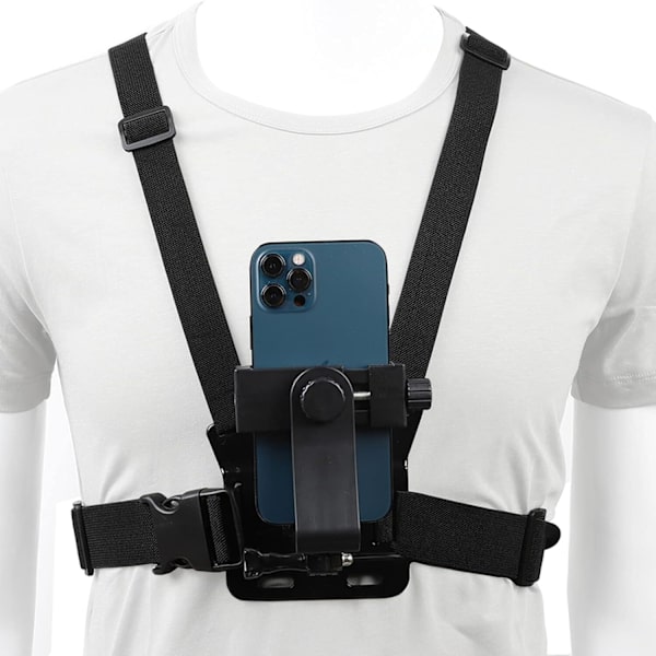 Mobiltelefon Bröstfäste Sele Remhållare Mobiltelefon Clip